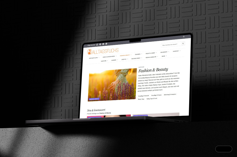 Webdesign-Mockup Starfruit Studio